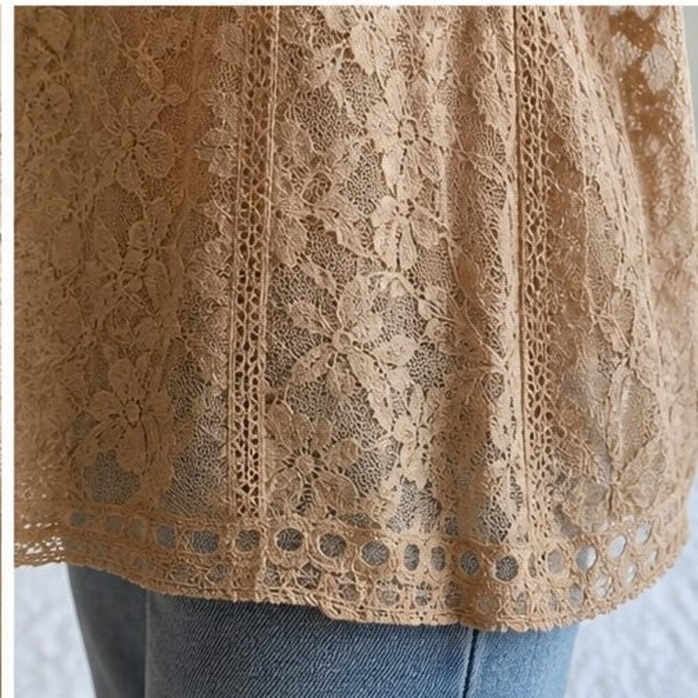 Camel Tunic Blouse - Picture 6 of 6